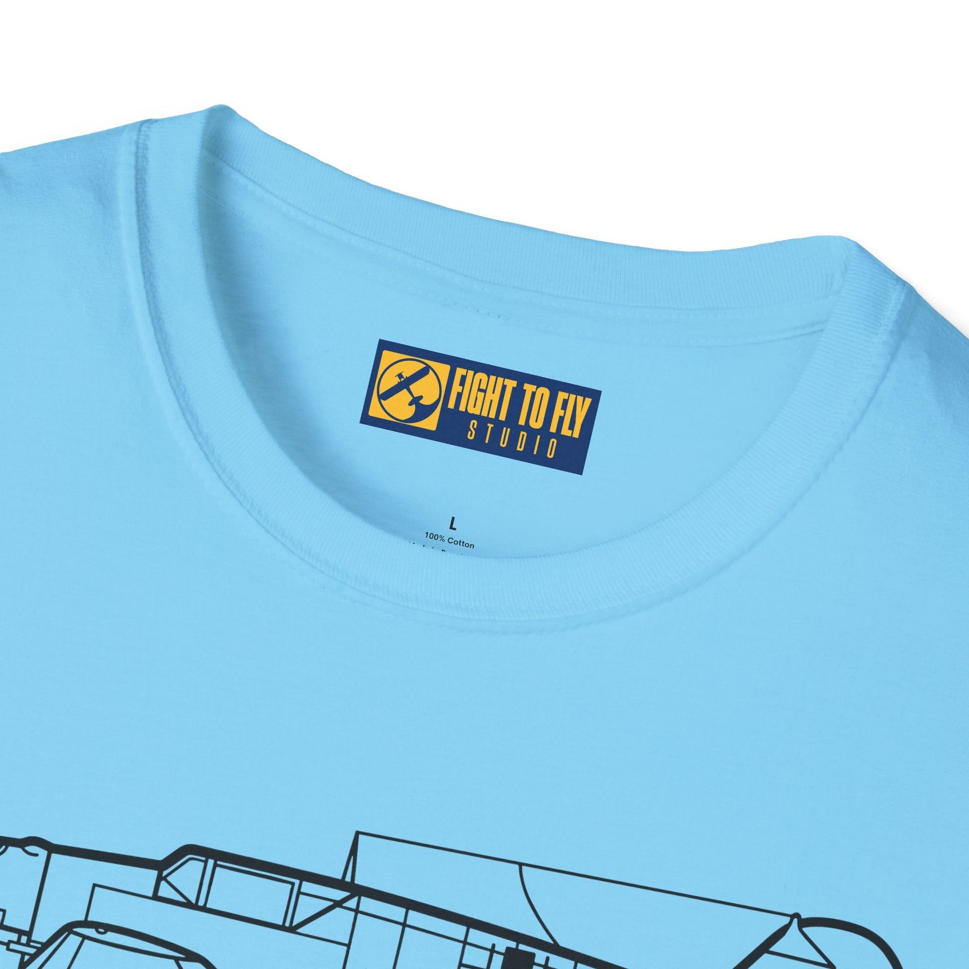 BF 109E T-Shirt – Bf WWII Fighter Aircraft Aviation Tee - Gifts for pilots - apparel