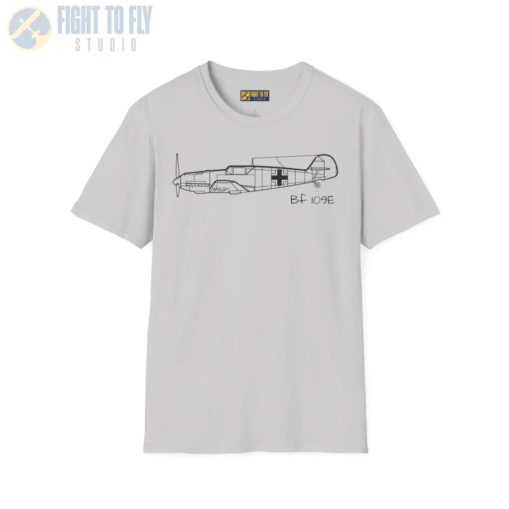 BF 109E T-Shirt - Pilot gifts - WWII warbird t-shirt