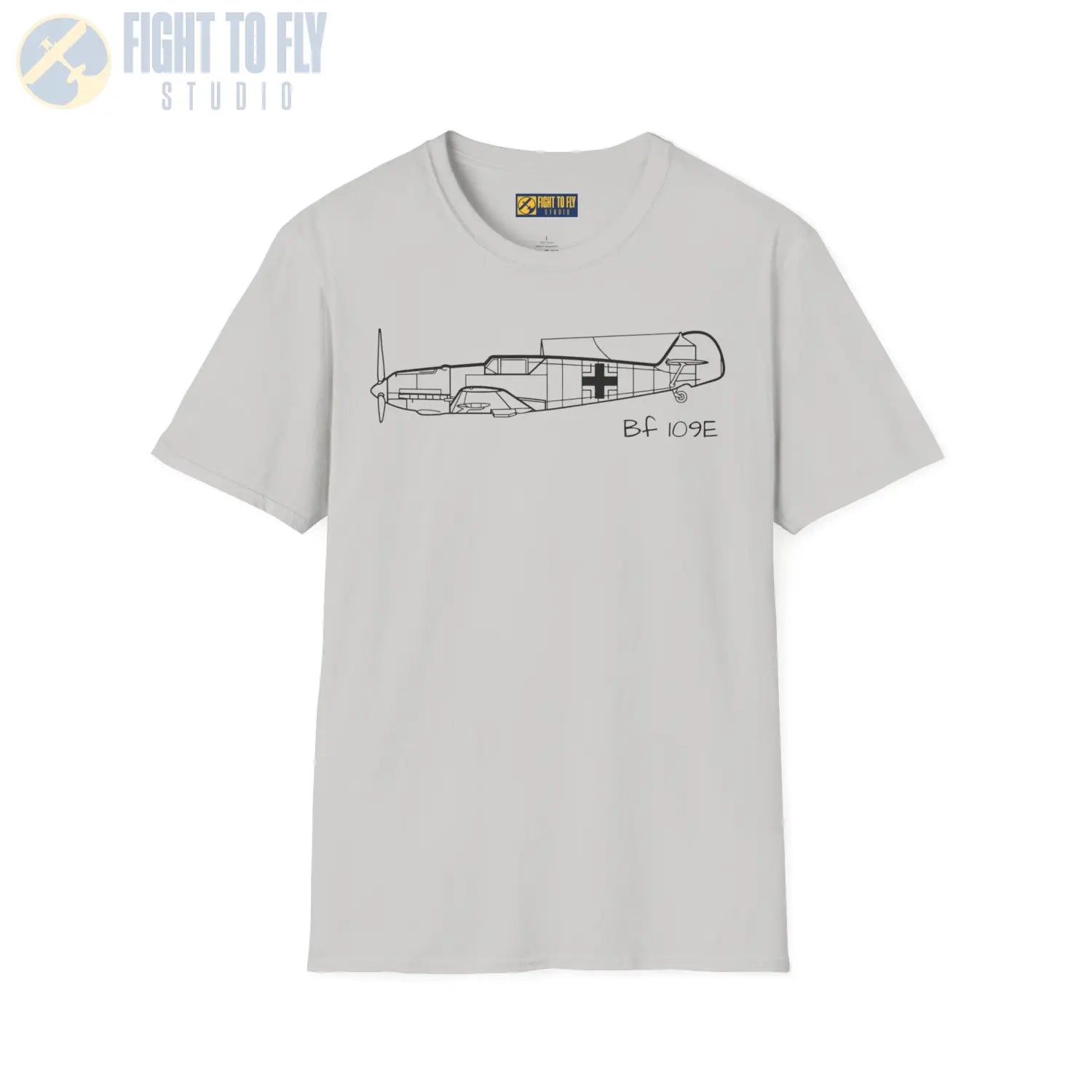 BF 109E T-Shirt - Pilot gifts - WWII warbird t-shirt