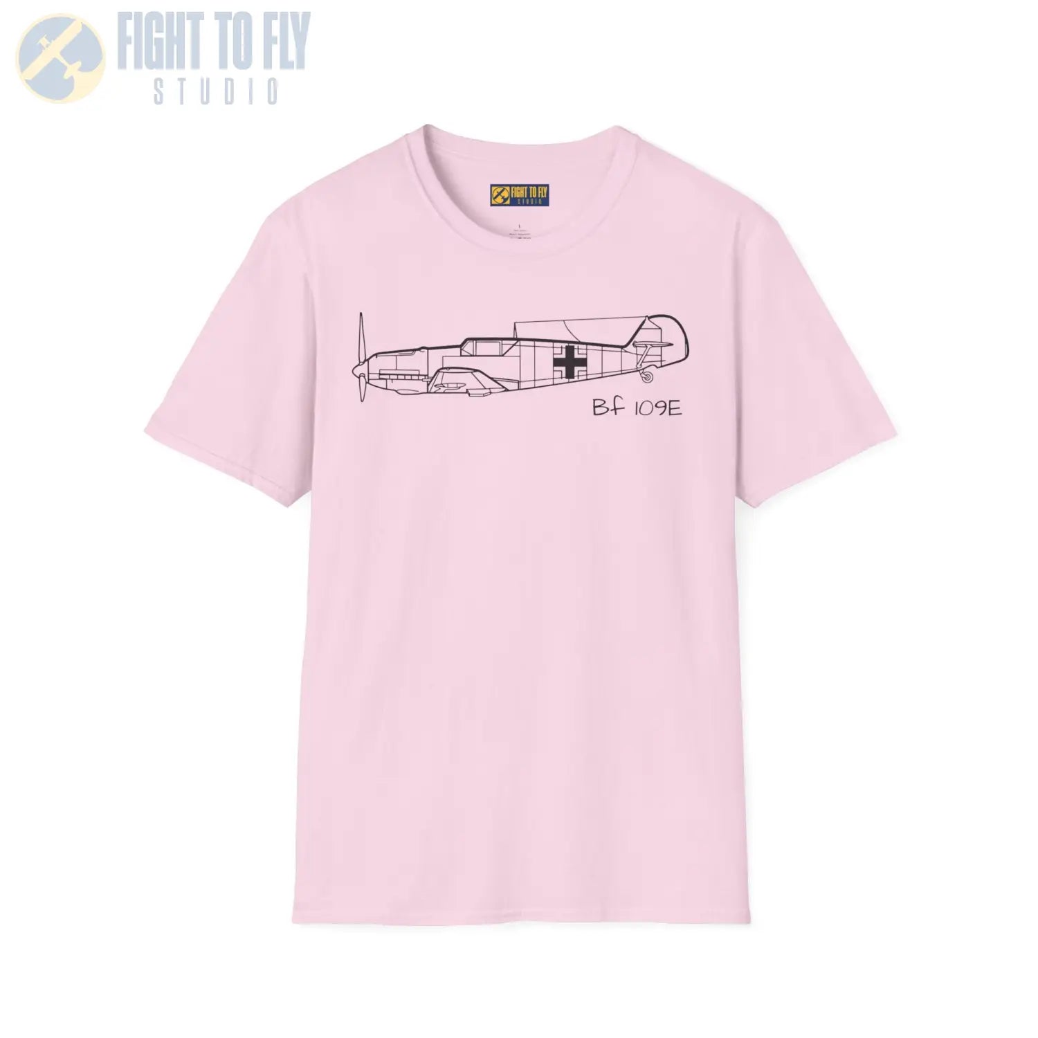 BF 109E T-Shirt - Pilot gifts - WWII warbird t-shirt