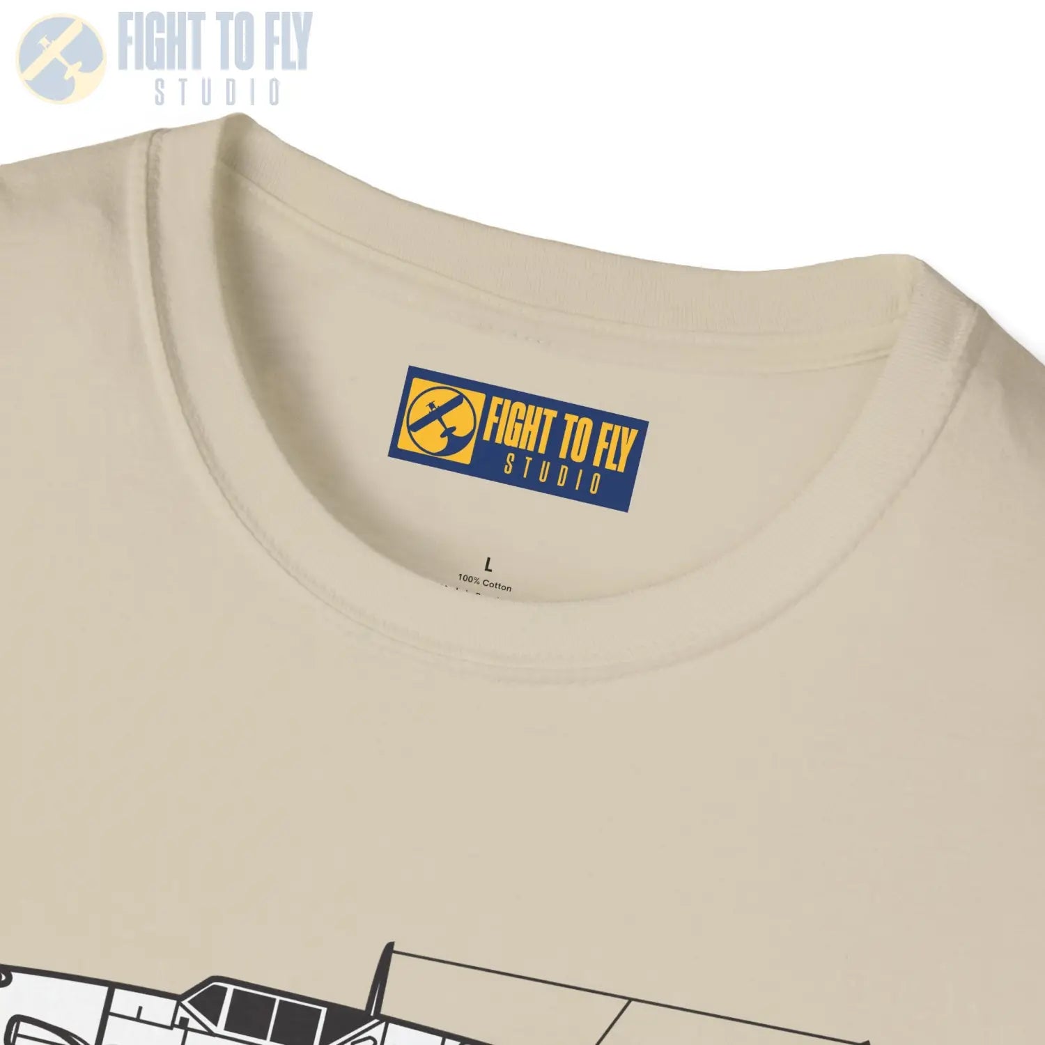 Bf 109G Side Profile T-Shirt - Pilot gifts - WWII warbird t-shirt