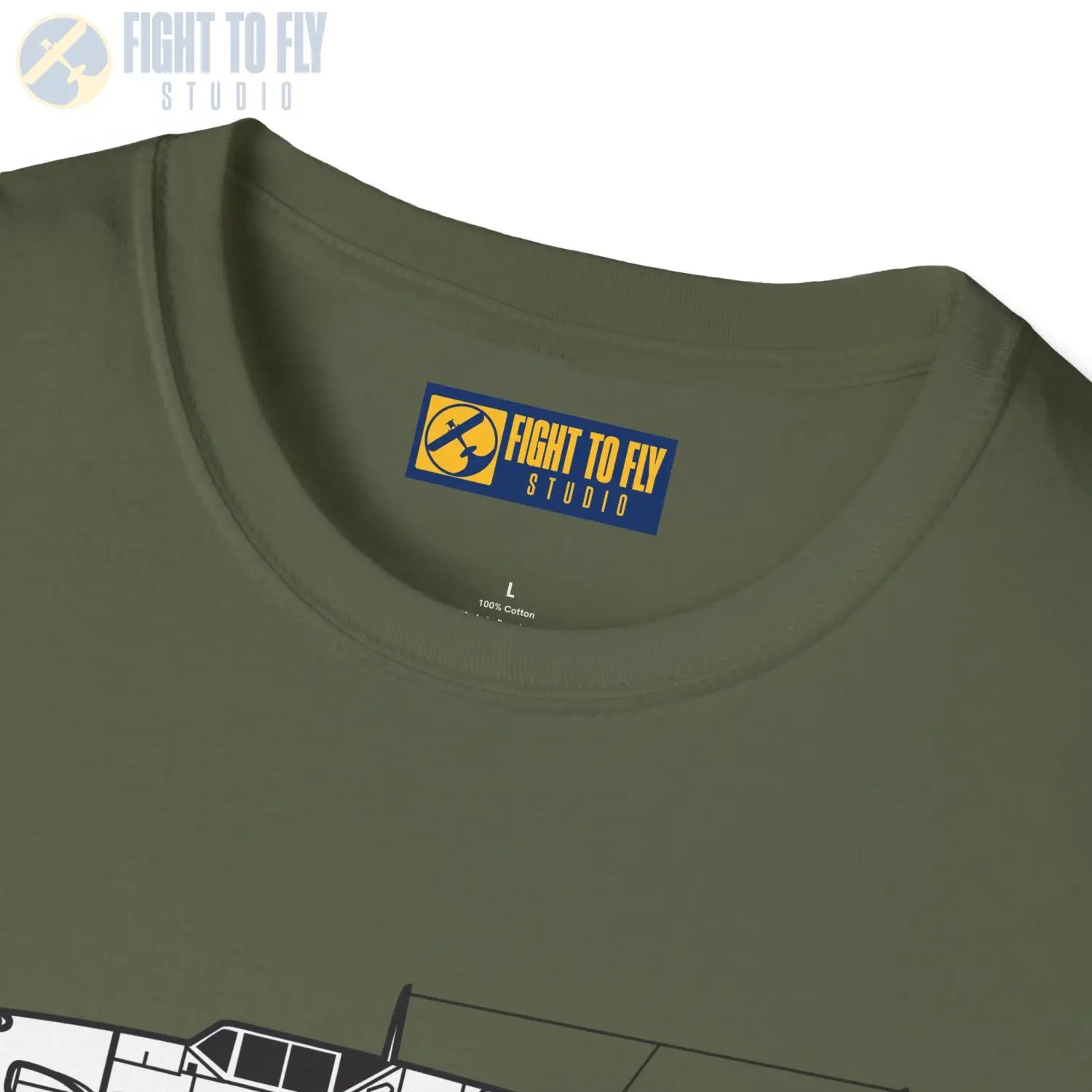 Bf 109G Side Profile T-Shirt - Pilot gifts - WWII warbird t-shirt