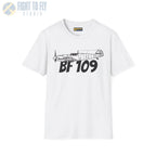 Bf 109G Side Profile T-Shirt - Pilot gifts - WWII warbird t-shirt
