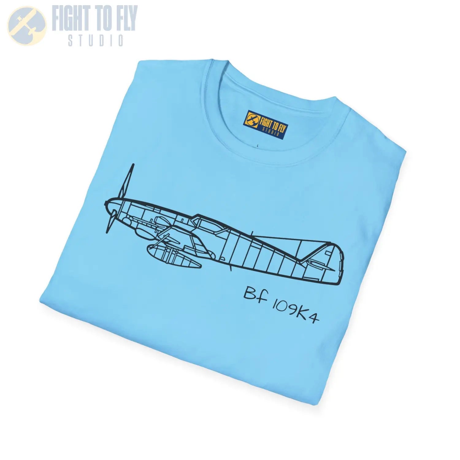 BF 109K4 T-Shirt - Pilot gifts - WWII warbird t-shirt