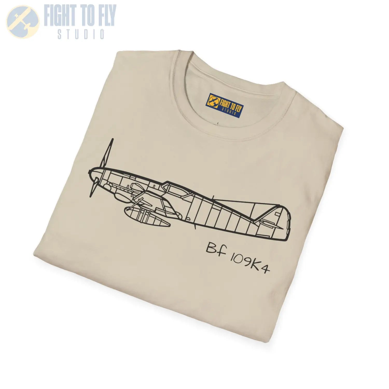 BF 109K4 T-Shirt - Pilot gifts - WWII warbird t-shirt