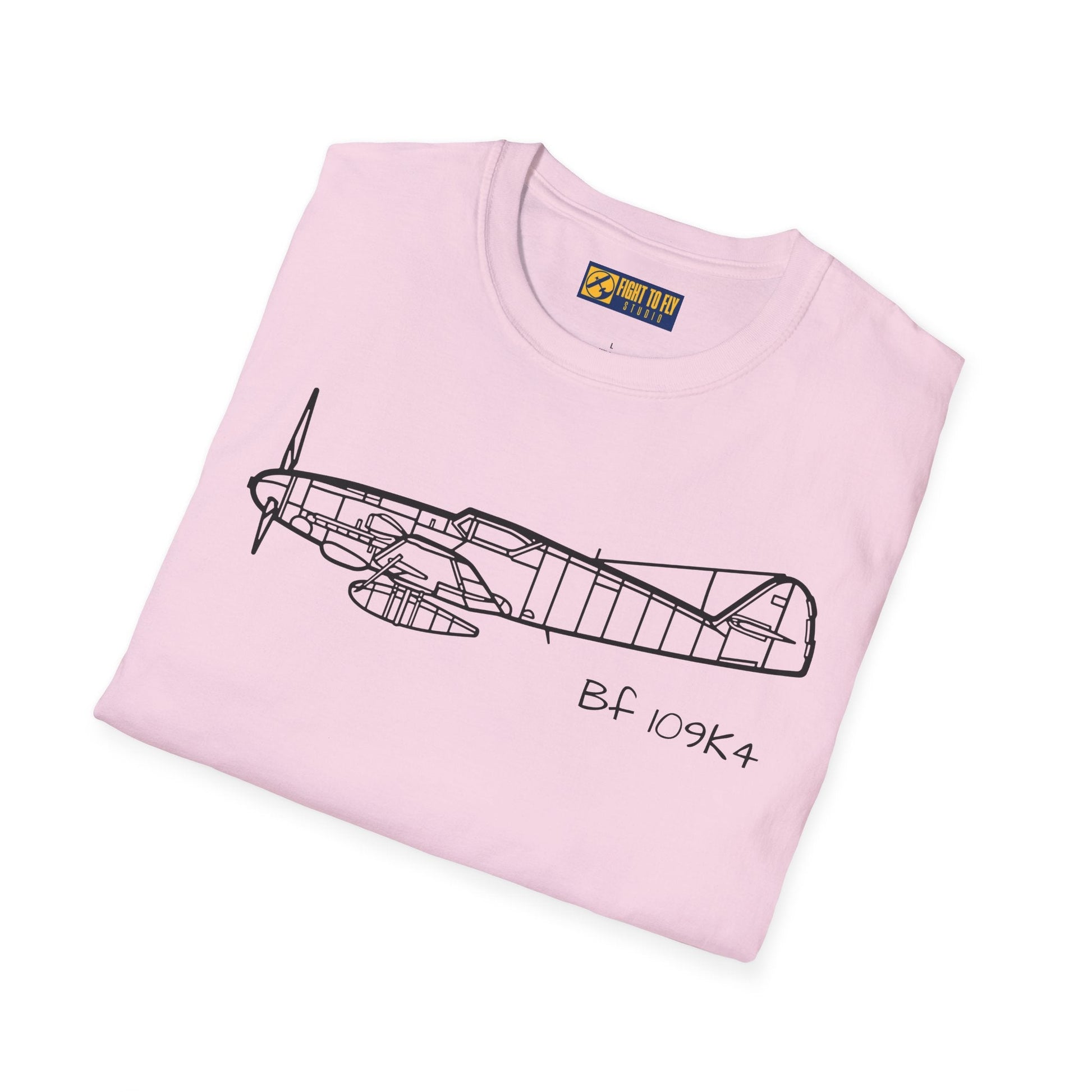 BF 109K4 T-Shirt – Bf 109K-4 Late-War Fighter Aviation Tee - Gifts for pilots - apparel