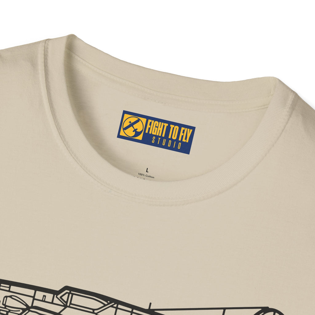 BF 109K4 T-Shirt – Bf 109K-4 Late-War Fighter Aviation Tee - Gifts for pilots - apparel