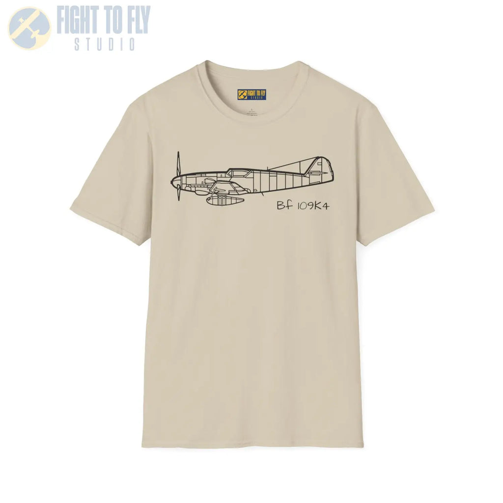 BF 109K4 T-Shirt - Pilot gifts - WWII warbird t-shirt