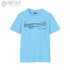 BF 109K4 T-Shirt - Pilot gifts - WWII warbird t-shirt