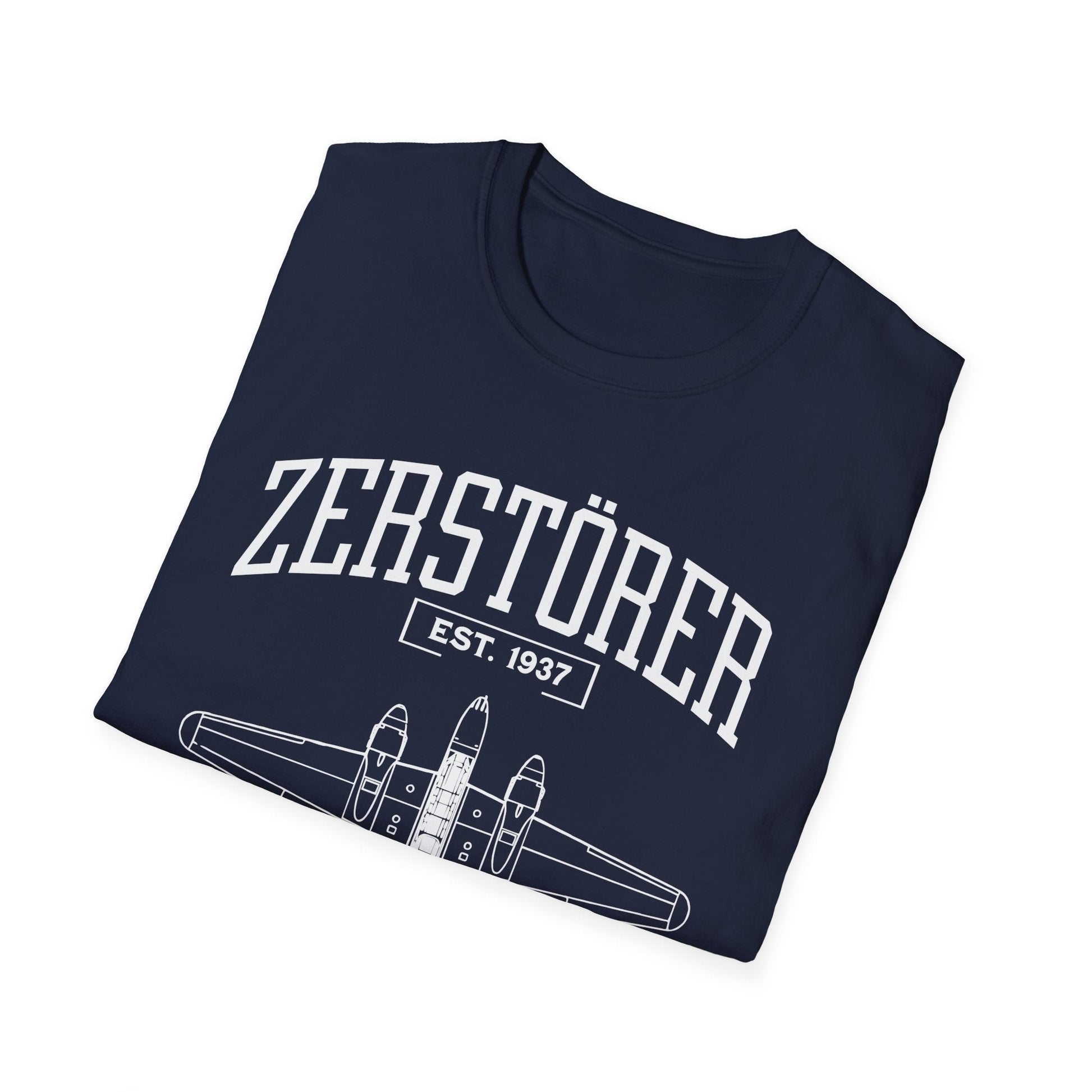 Bf 110 Zerstörer Premium WWII T Shirt Pilot gifts warbird t shirt
