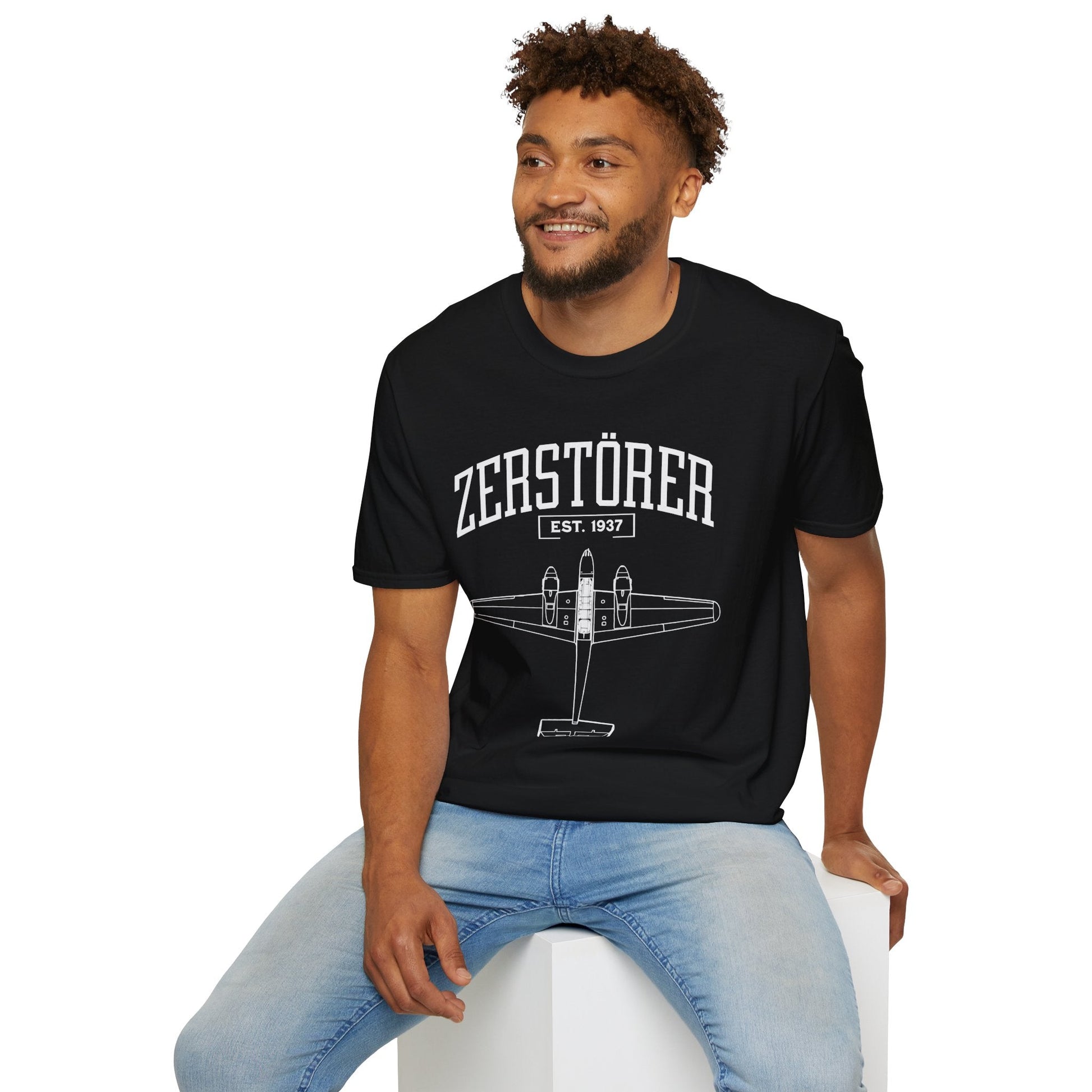 Bf 110 Zerstörer Premium WWII T Shirt Pilot gifts warbird t shirt