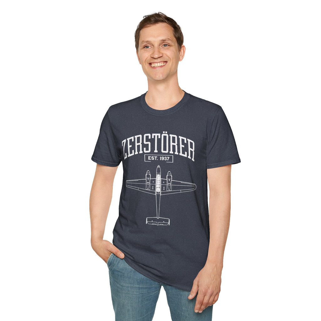 Bf 110 Zerstörer Premium WWII T Shirt Pilot gifts warbird t shirt