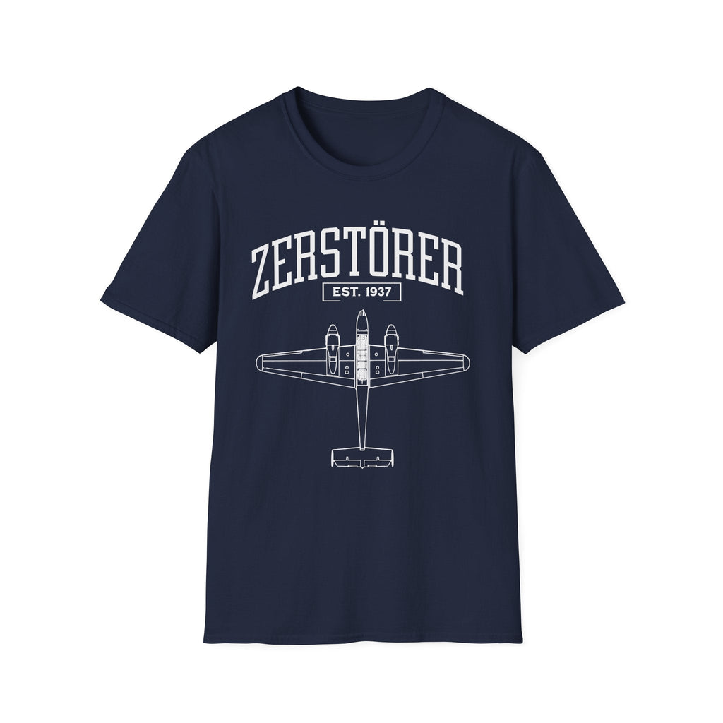 Bf 110 Zerstörer Premium WWII T Shirt Pilot gifts warbird t shirt