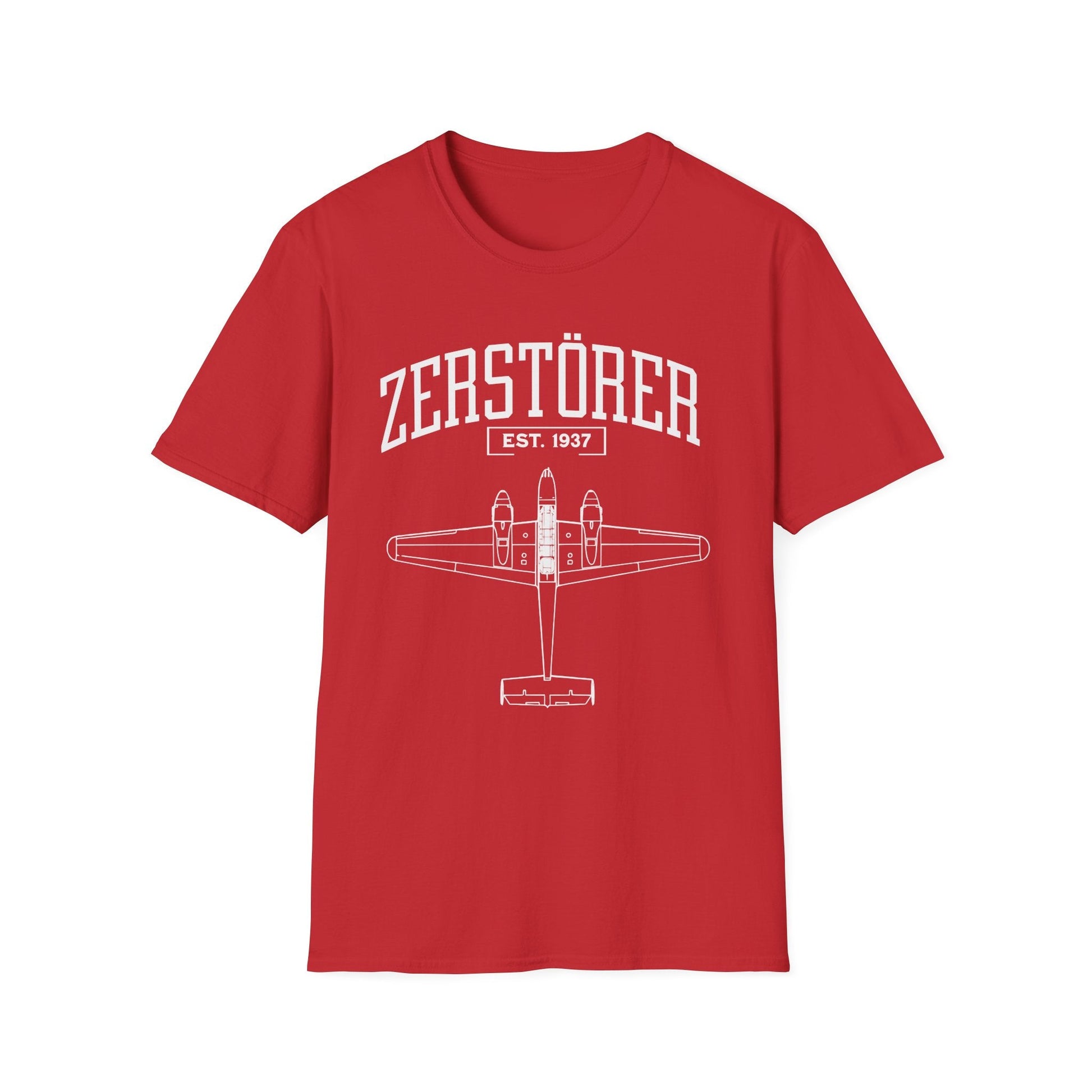 Bf 110 Zerstörer Premium WWII T Shirt Pilot gifts warbird t shirt