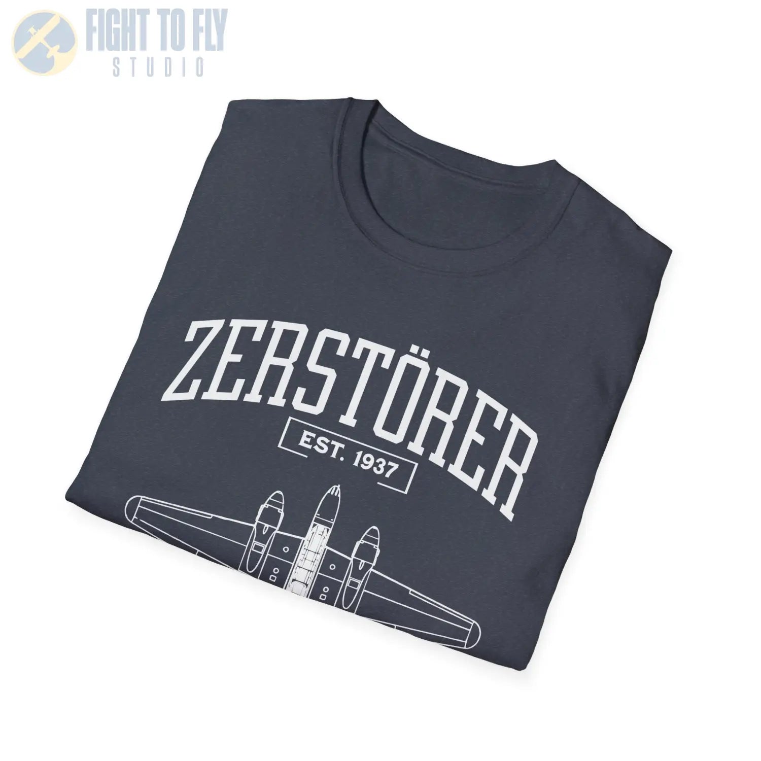 Bf 110 Zerstörer - T-Shirt - Pilot gifts - WWII warbird t-shirt