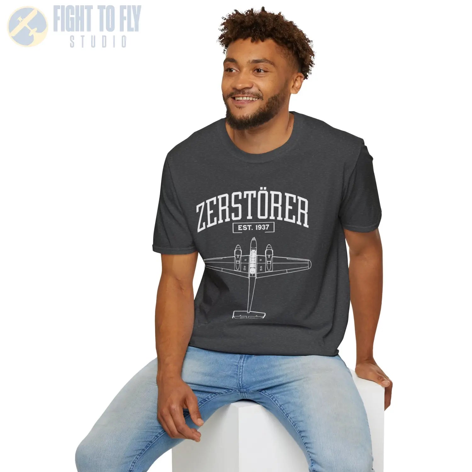 Bf 110 Zerstörer - T-Shirt - Pilot gifts - WWII warbird t-shirt