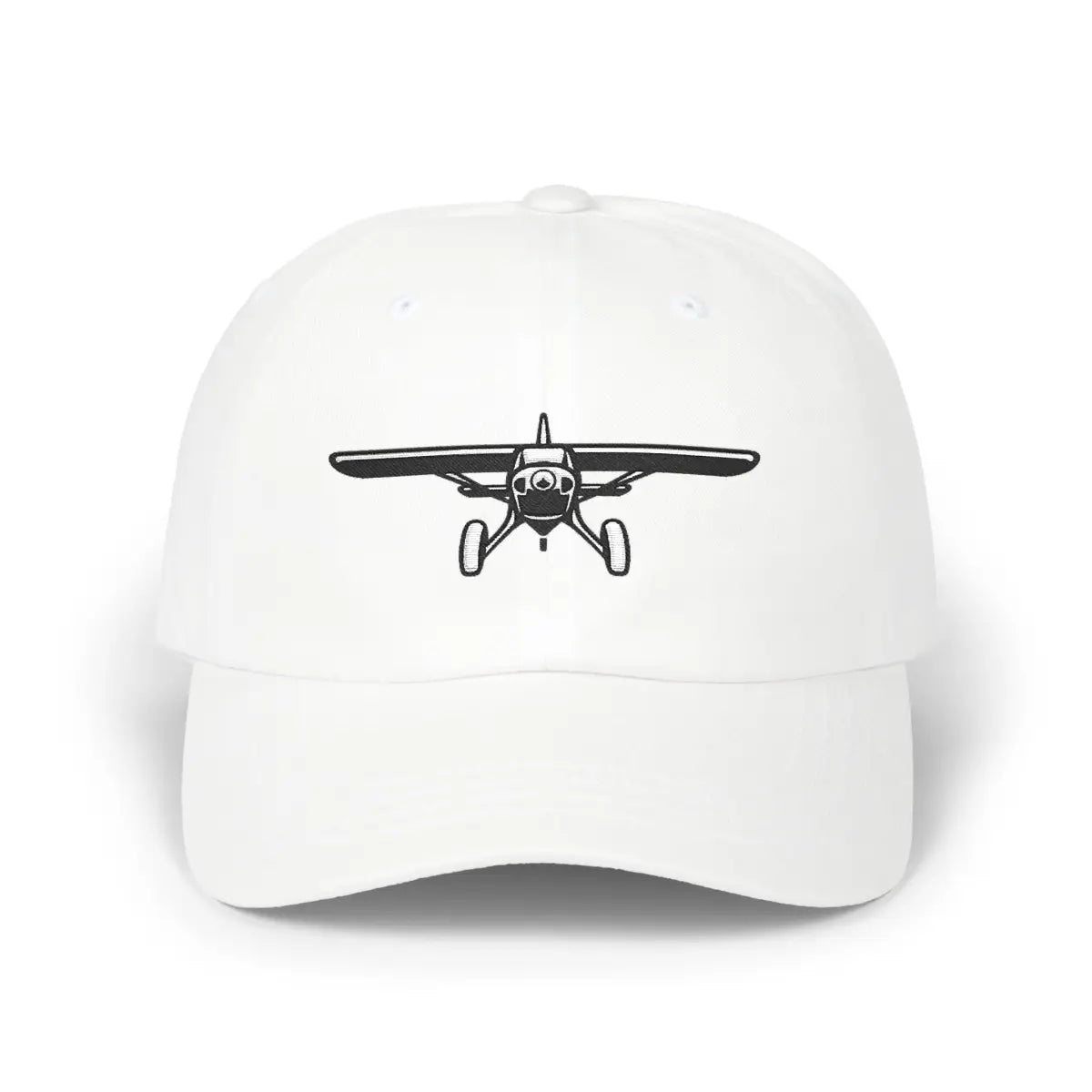 Big Tires Fun - STOL Bush Plane - BW - Hats - Pilot gifts - WWII warbird t-shirt