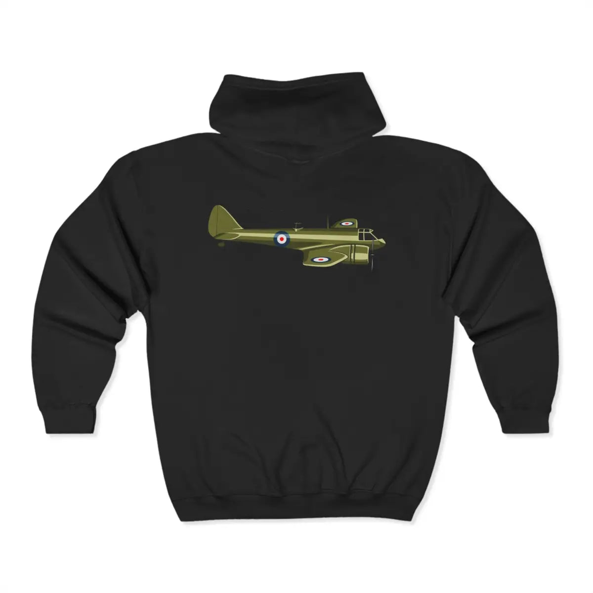Blenheim Bomber Full Zip Hoodie - Gifts for pilots - Aviation apparel