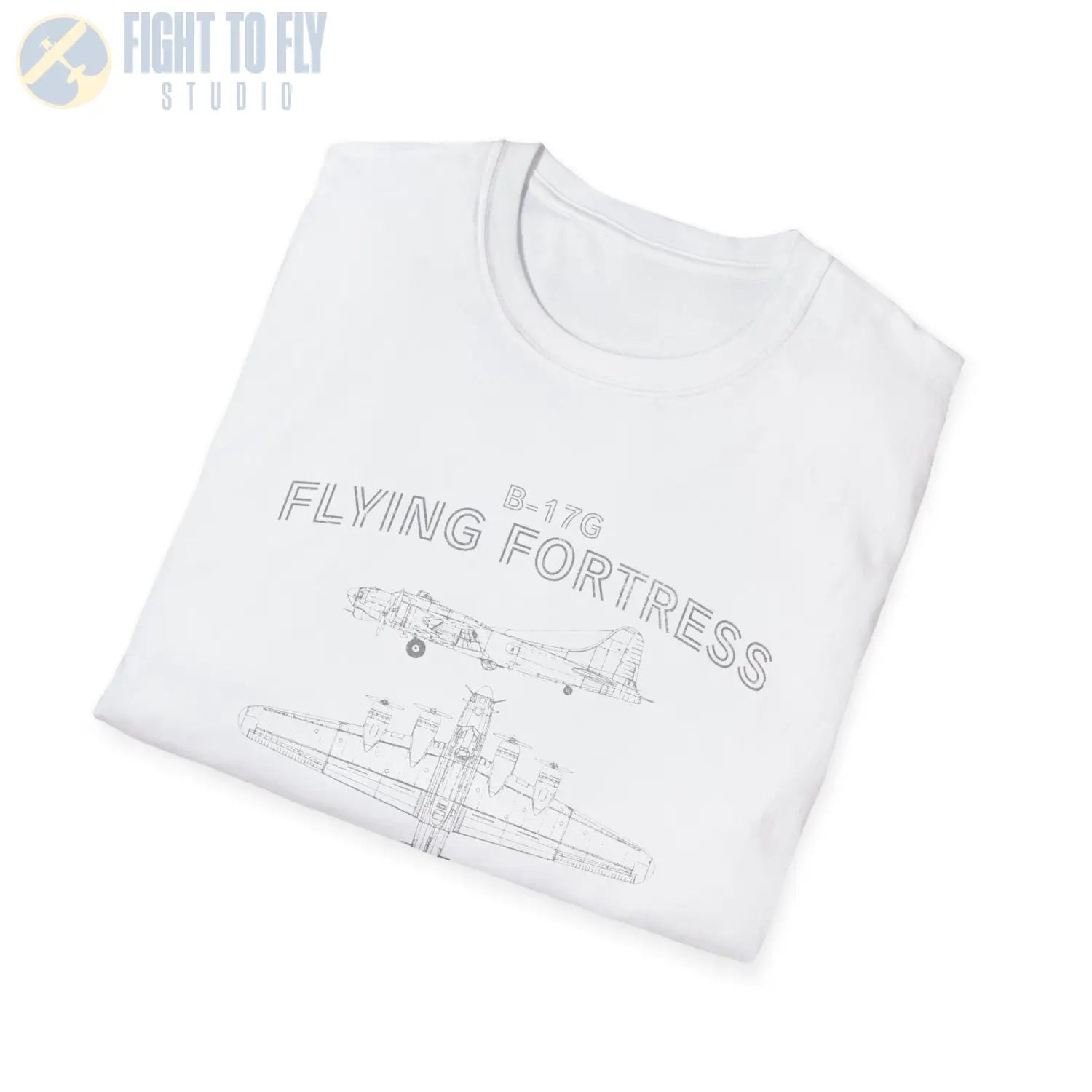 Boeing B-17G Flying Fortress — T-shirt - T-Shirt - Pilot gifts - WWII warbird t-shirt