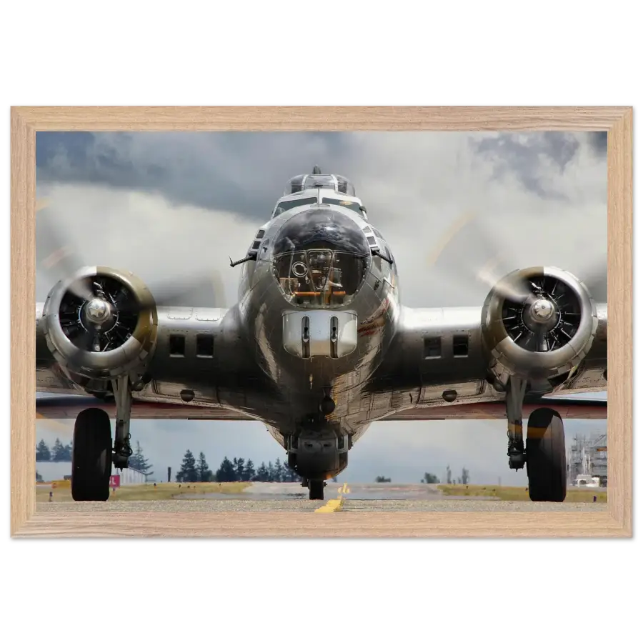 Boeing B-17G Flying Fortress - The Mighty - Print Material - Gifts for pilots - Aviation apparel