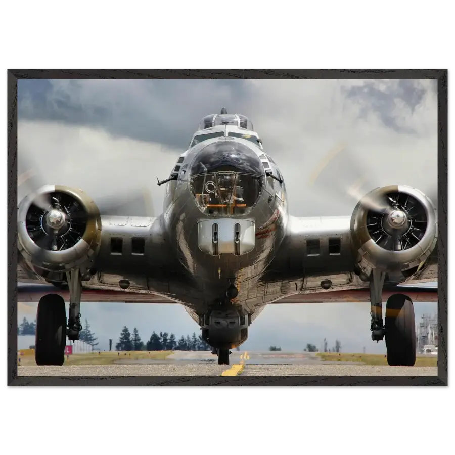Boeing B-17G Flying Fortress - The Mighty - Print Material - Gifts for pilots - Aviation apparel