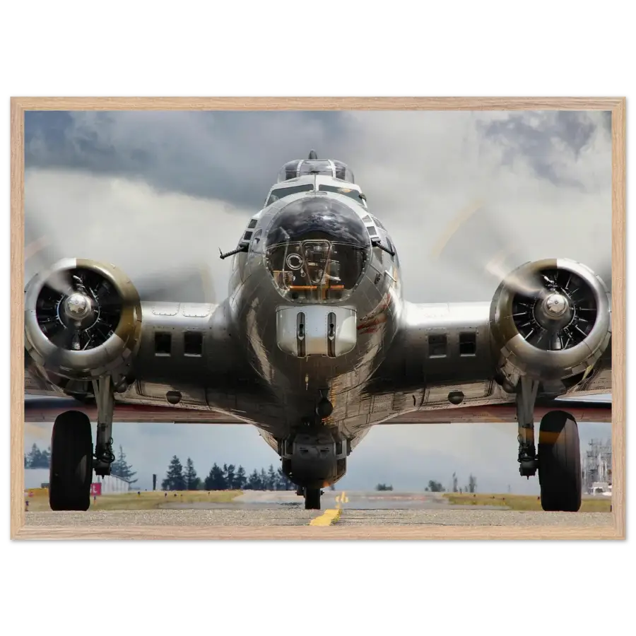 Boeing B-17G Flying Fortress - The Mighty - Print Material - Gifts for pilots - Aviation apparel