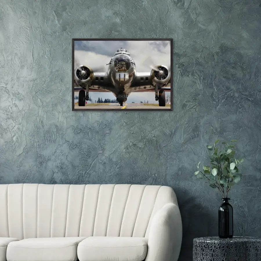 Boeing B-17G Flying Fortress - The Mighty - Print Material - Gifts for pilots - Aviation apparel