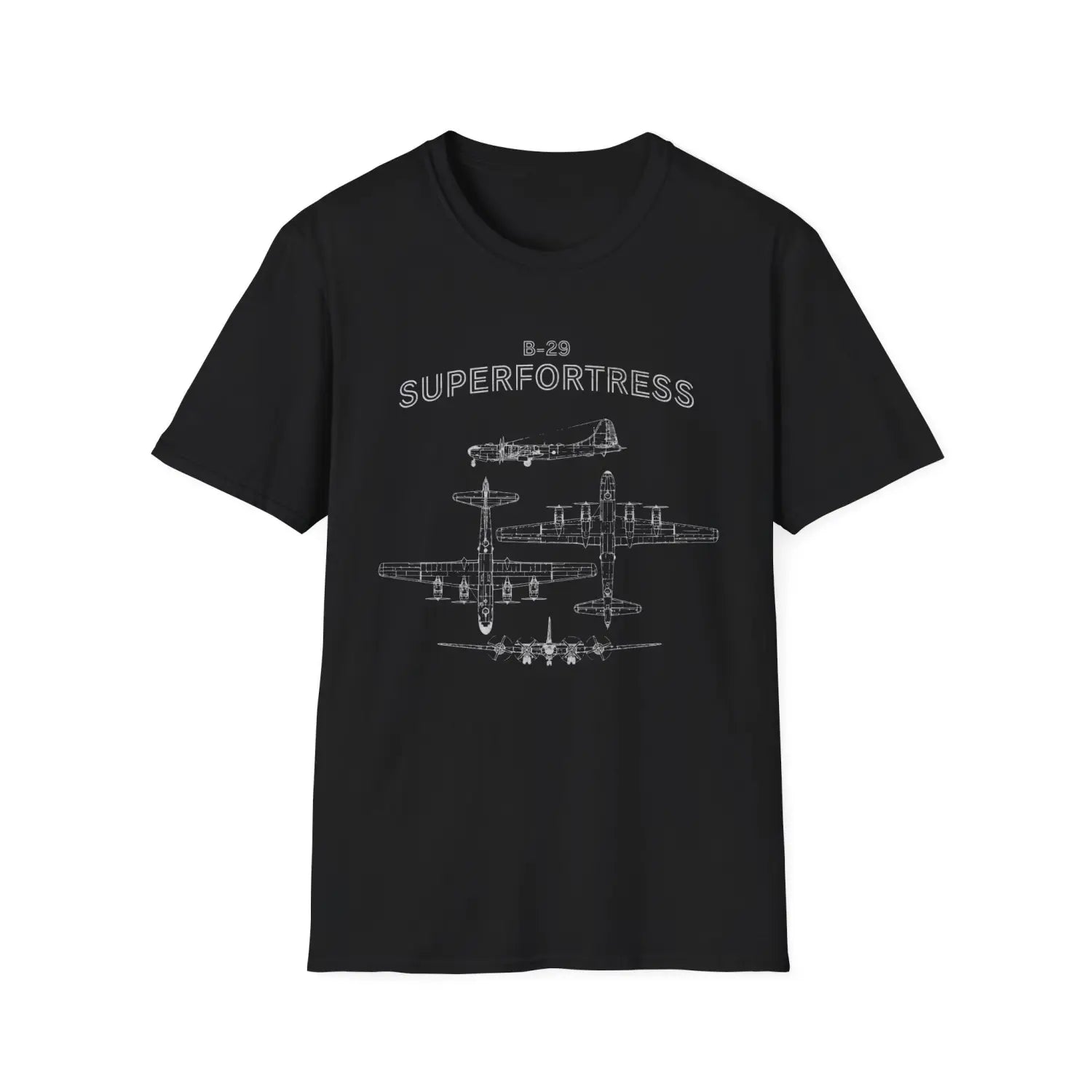 Boeing B-29 Superfortress — T-shirt - T-Shirt - Pilot gifts - WWII warbird t-shirt