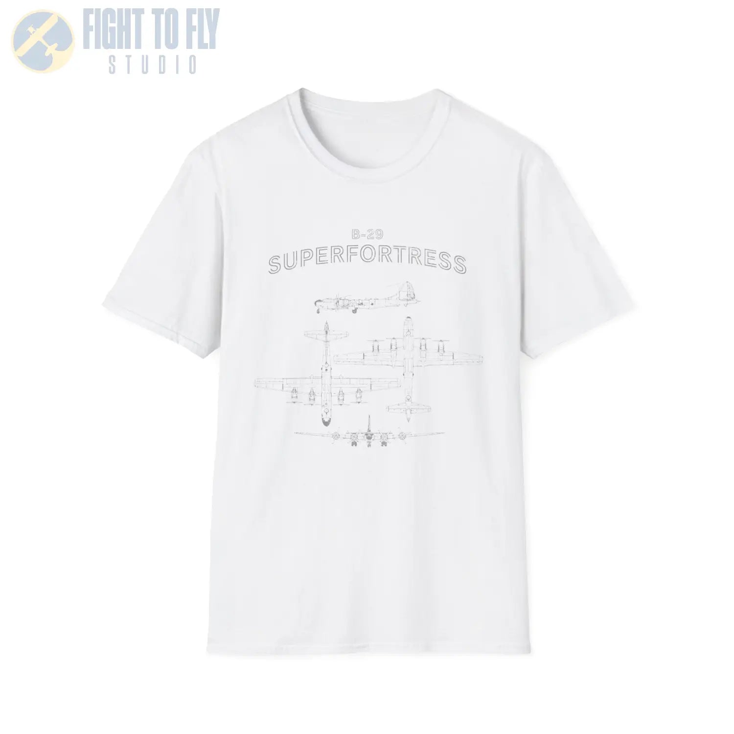 Boeing B-29 Superfortress — T-shirt - T-Shirt - Pilot gifts - WWII warbird t-shirt