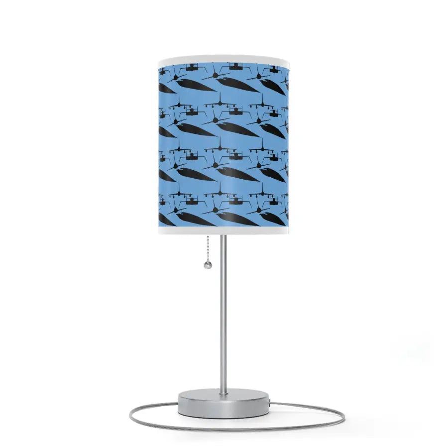 Bombers Silhouette Table Lamp - Modern Home Decor - Gifts for pilots - Aviation apparel