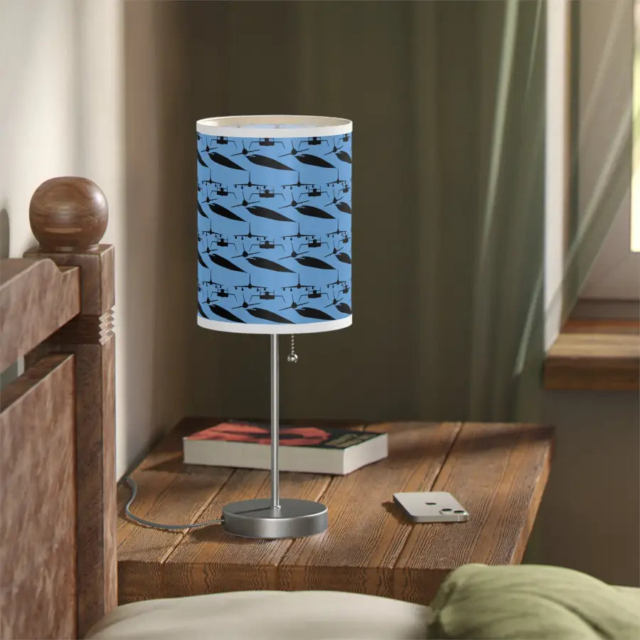 Bombers Silhouette Table Lamp - Modern Home Decor - Gifts for pilots - Aviation apparel
