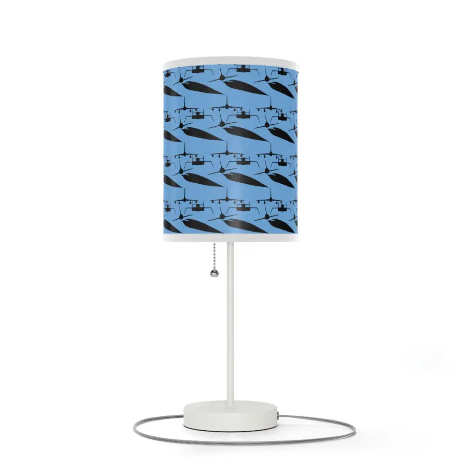 Bombers Silhouette Table Lamp - Modern Home Decor - Gifts for pilots - Aviation apparel