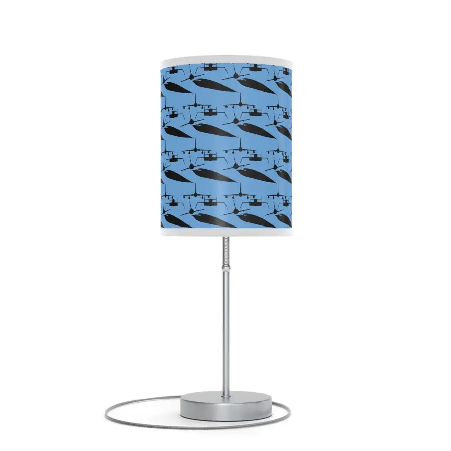 Bombers Silhouette Table Lamp - Modern Home Decor - Gifts for pilots - Aviation apparel