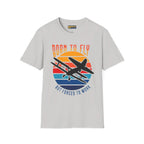 Born to Fly but Forced Work - T-Shirt - Pilot gifts - WWII warbird t-shirt