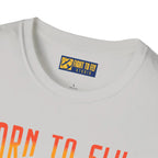 Born to Fly but Forced Work - T-Shirt - Pilot gifts - WWII warbird t-shirt