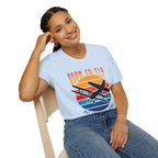 Born to Fly but Forced Work - T-Shirt - Pilot gifts - WWII warbird t-shirt