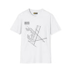 BOS Boston Logan International 1923 - Tee - T-Shirt - Pilot gifts - WWII warbird t-shirt