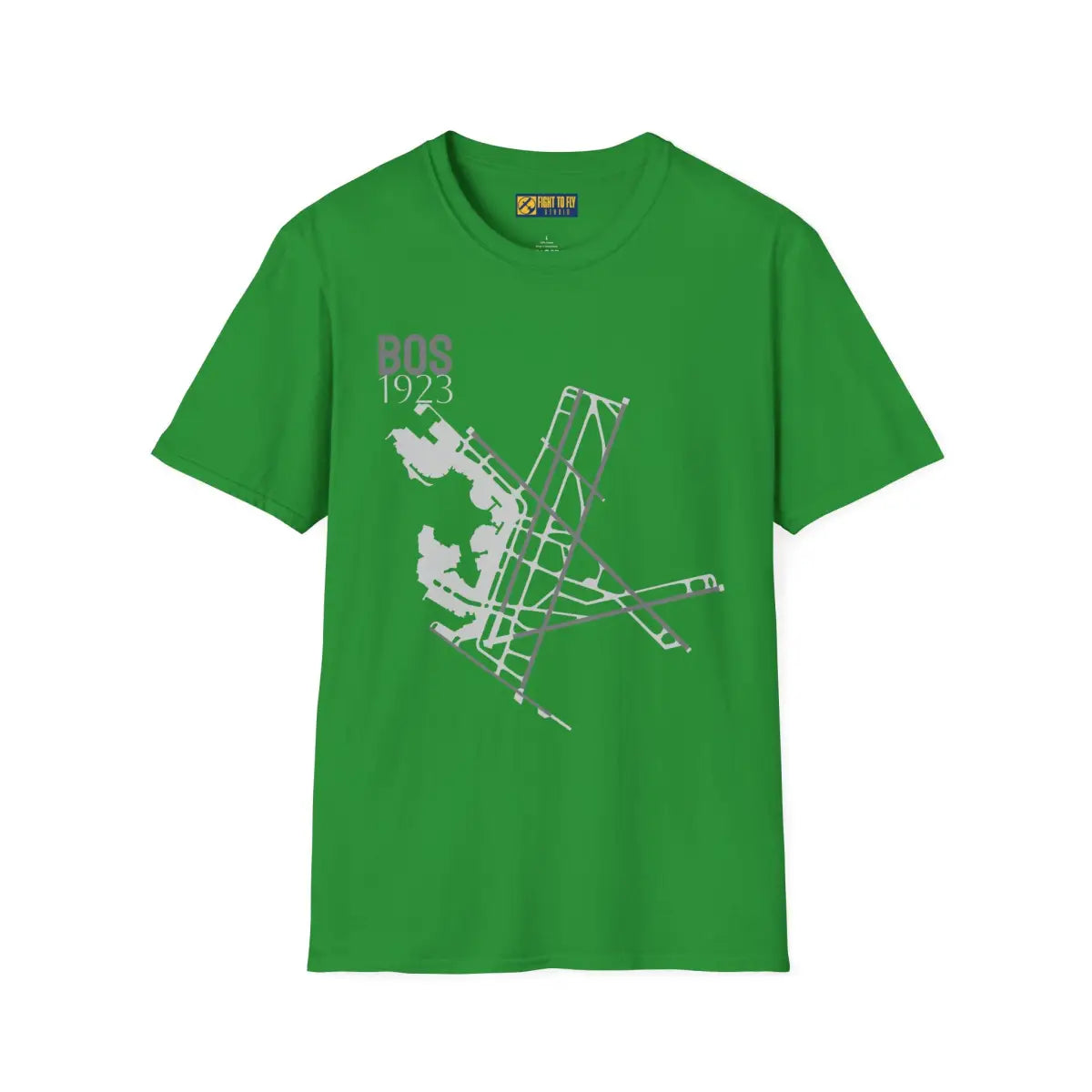 BOS Boston Logan International 1923 - Tee - T-Shirt - Gifts for pilots - Aviation apparel