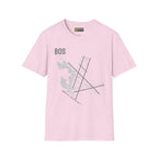 BOS Boston Logan International 1923 - Tee - T-Shirt - Pilot gifts - WWII warbird t-shirt