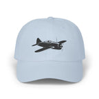 Brewster Buffalo - Black - Hats - Pilot gifts - WWII warbird t-shirt