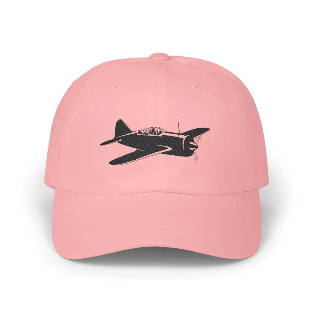 Brewster Buffalo - Black - Hats - Pilot gifts - WWII warbird t-shirt