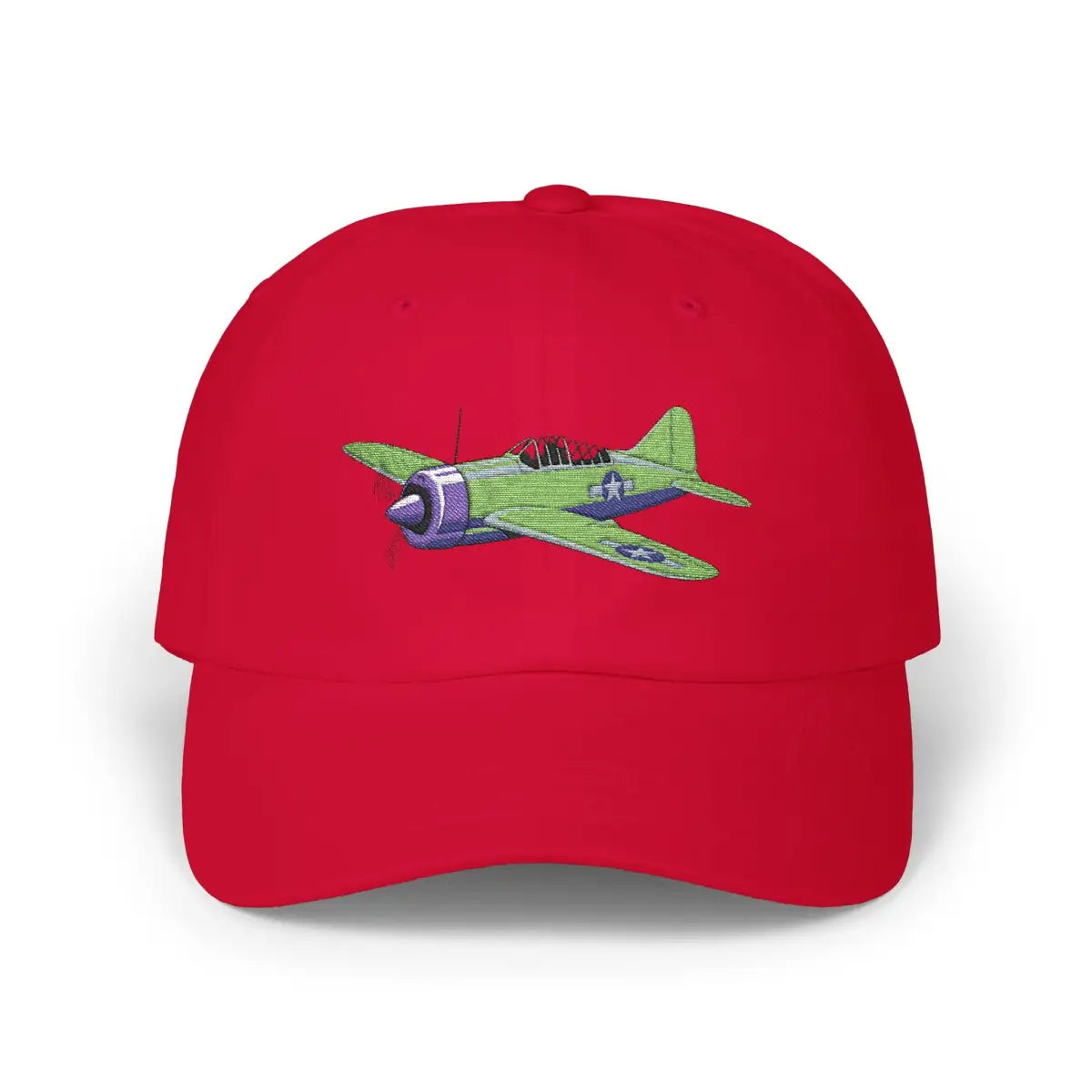 Brewster Buffalo - Color - Hats - Pilot gifts - WWII warbird t-shirt