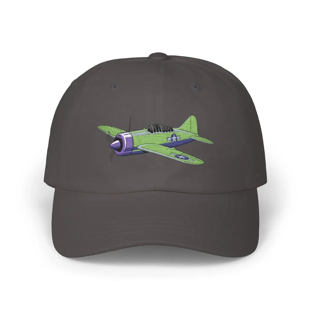 Brewster Buffalo - Color - Hats - Pilot gifts - WWII warbird t-shirt