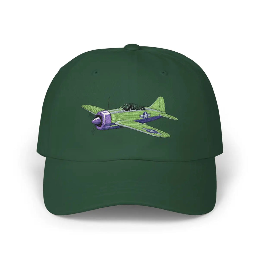 Brewster Buffalo - Color - Hats - Pilot gifts - WWII warbird t-shirt