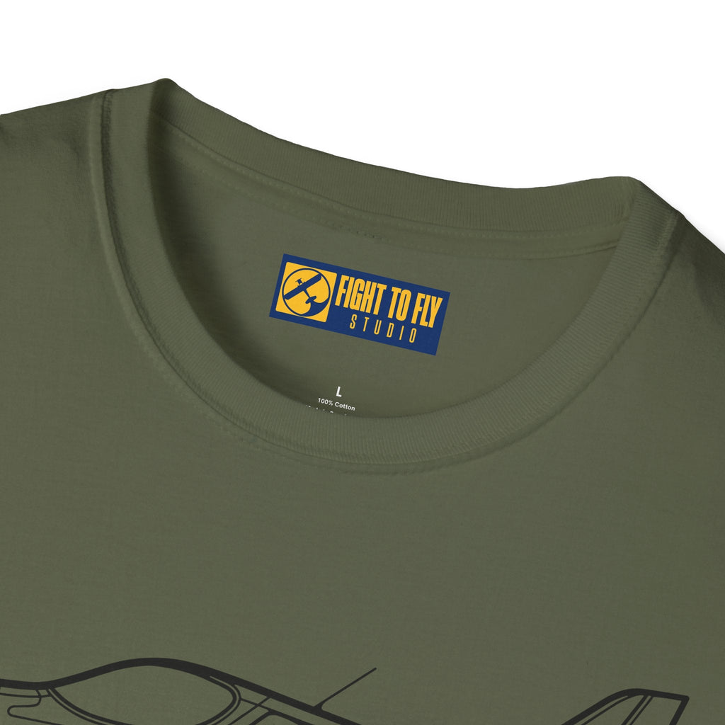 Bristell Light Sport Aircraft T-Shirt – Sleek LSA Airplane Tee - Gifts for pilots - Aviation apparel