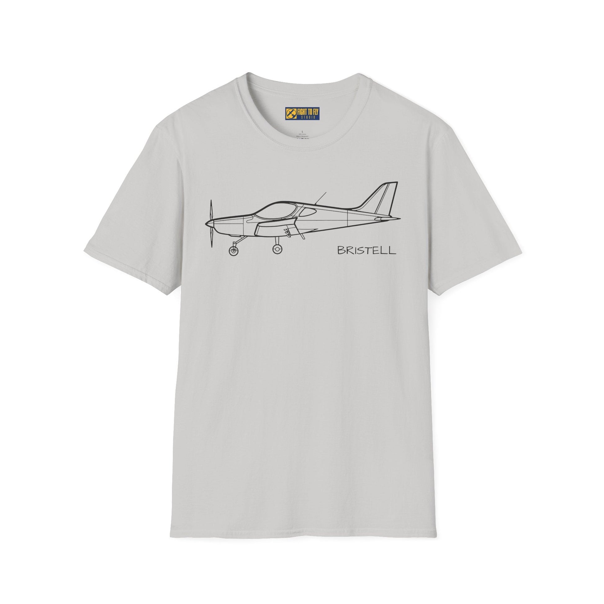 Bristell Light Sport Aircraft T-Shirt – Sleek LSA Airplane Tee - Gifts for pilots - Aviation apparel