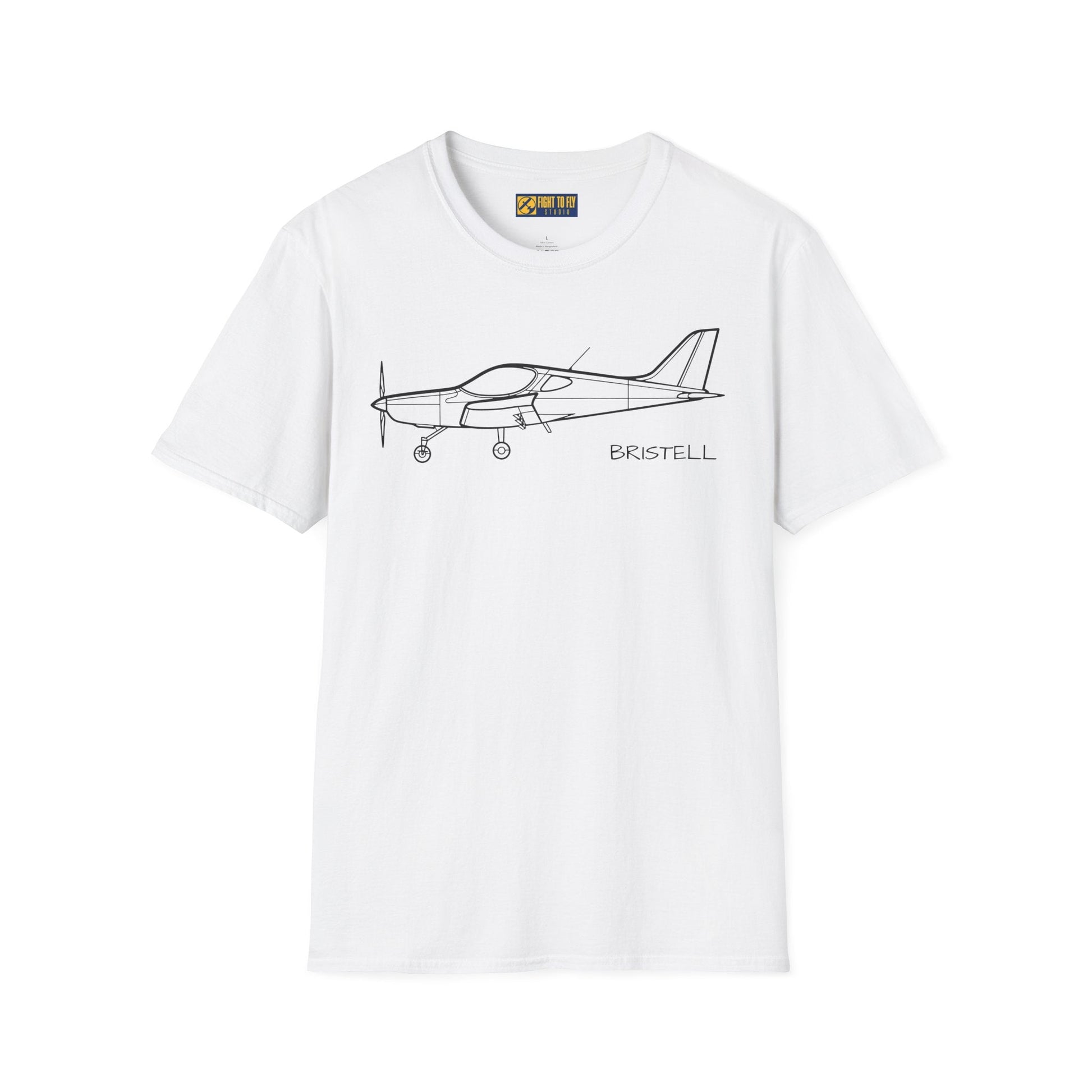 Bristell Light Sport Aircraft T-Shirt – Sleek LSA Airplane Tee - Gifts for pilots - Aviation apparel