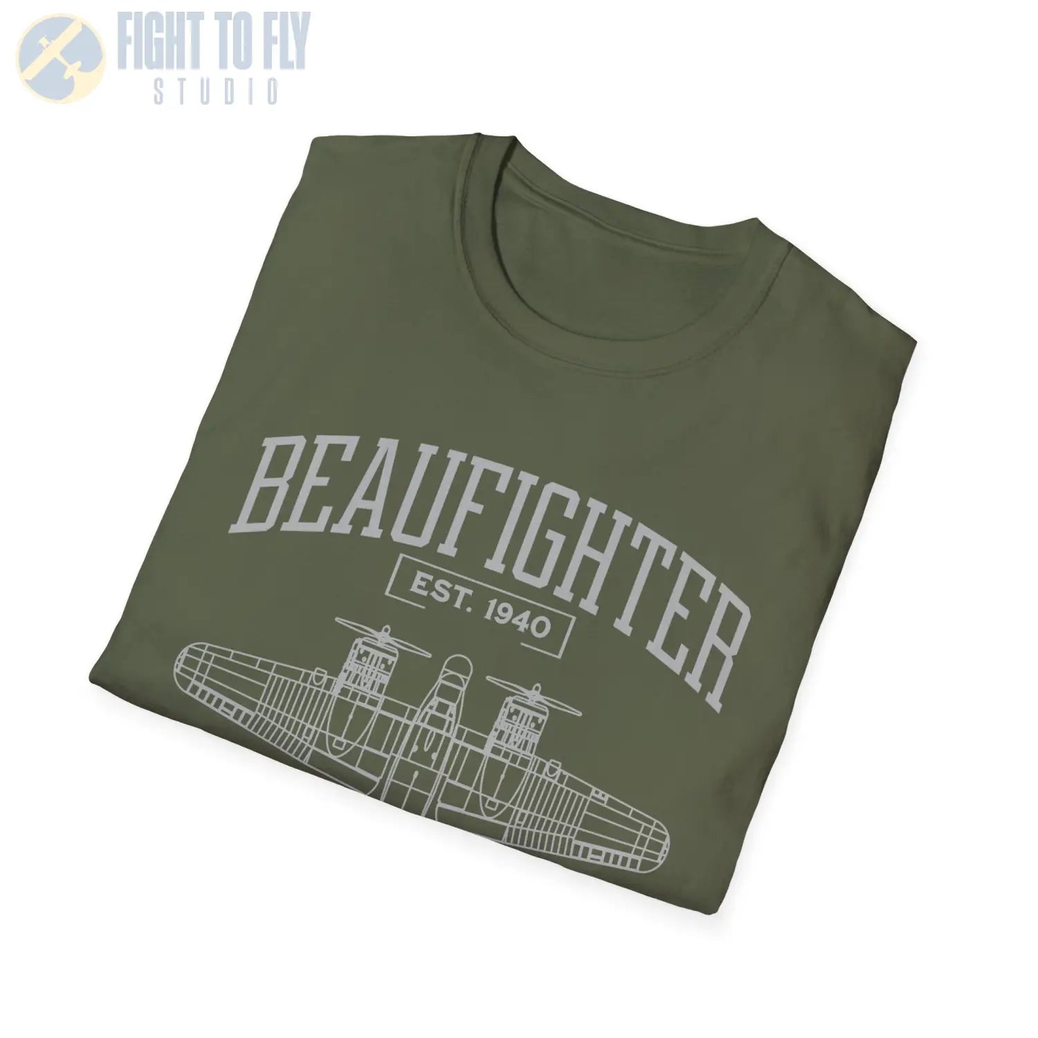 Bristol Beaufighter - T-Shirt - Pilot gifts - WWII warbird t-shirt