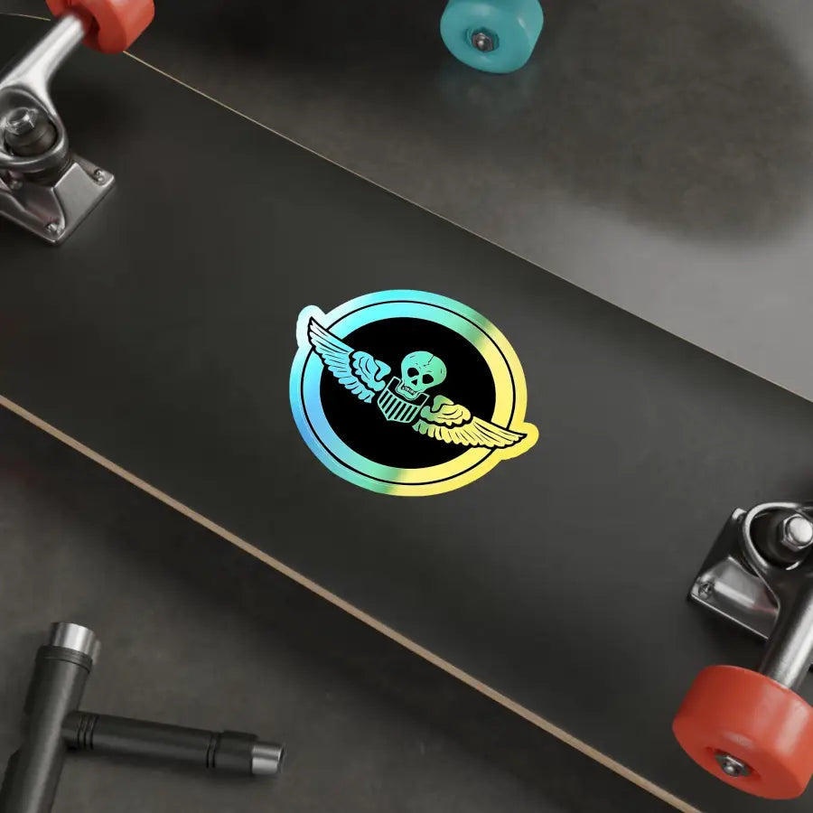 Burma Bridge Busters - Holographic Die-cut Stickers - Paper products - Gifts for pilots - Aviation apparel