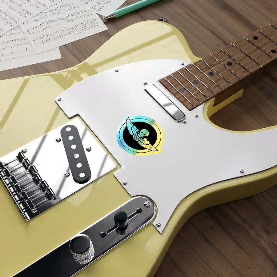 Burma Bridge Busters - Holographic Die-cut Stickers - Paper products - Gifts for pilots - Aviation apparel